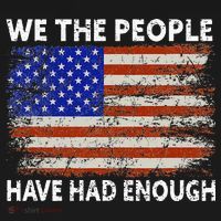 We The People Have Had Enough USA Backpack thumb 2