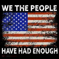 We The People Have Had Enough USA Ornament thumb 1