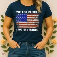We The People Have Had Enough USA Women's T-Shirt thumb 2