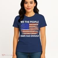 We The People Have Had Enough USA Women's T-Shirt thumb 4