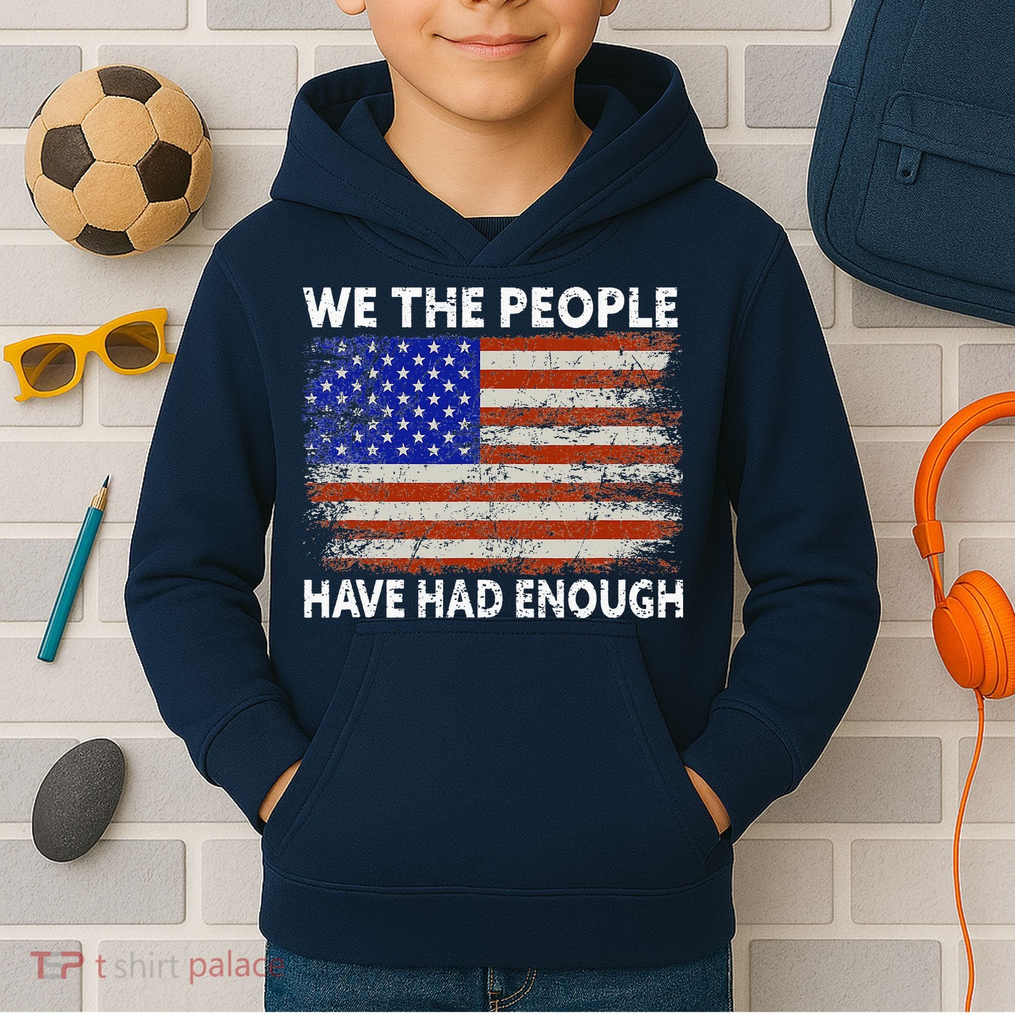 We The People Have Had Enough USA Kids Hoodie