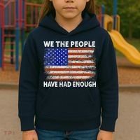 We The People Have Had Enough USA Kids Hoodie thumb 3
