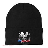 We The People Are Pissed Off Constitution Freedom Great Gift Beanie thumb 0