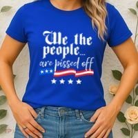 We The People Are Pissed Off Constitution Freedom Great Gift Women's T-Shirt thumb 2