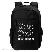 We The People Are Drunk St Patricks Day Backpack thumb 0