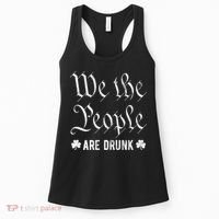 We The People Are Drunk St Patricks Day Women's Tank Top thumb 0