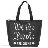 We The People Are Drunk St Patricks Day Tote Bag thumb 0
