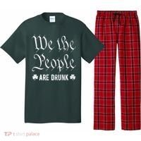 We The People Are Drunk St Patricks Day Pajama Set thumb 0