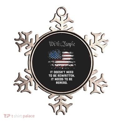 We The People It DoesnT Need To Be Rewritten Usa Ornament