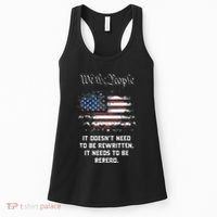 We The People It DoesnT Need To Be Rewritten Usa Women's Tank Top thumb 0