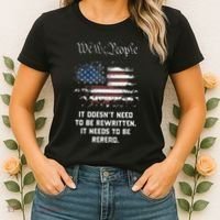 We The People It DoesnT Need To Be Rewritten Usa Women's T-Shirt thumb 2
