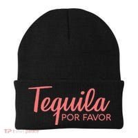 Womens TEQUILA POR FAVOR Cinco De Mayo Drinking Tee Beanie thumb 0