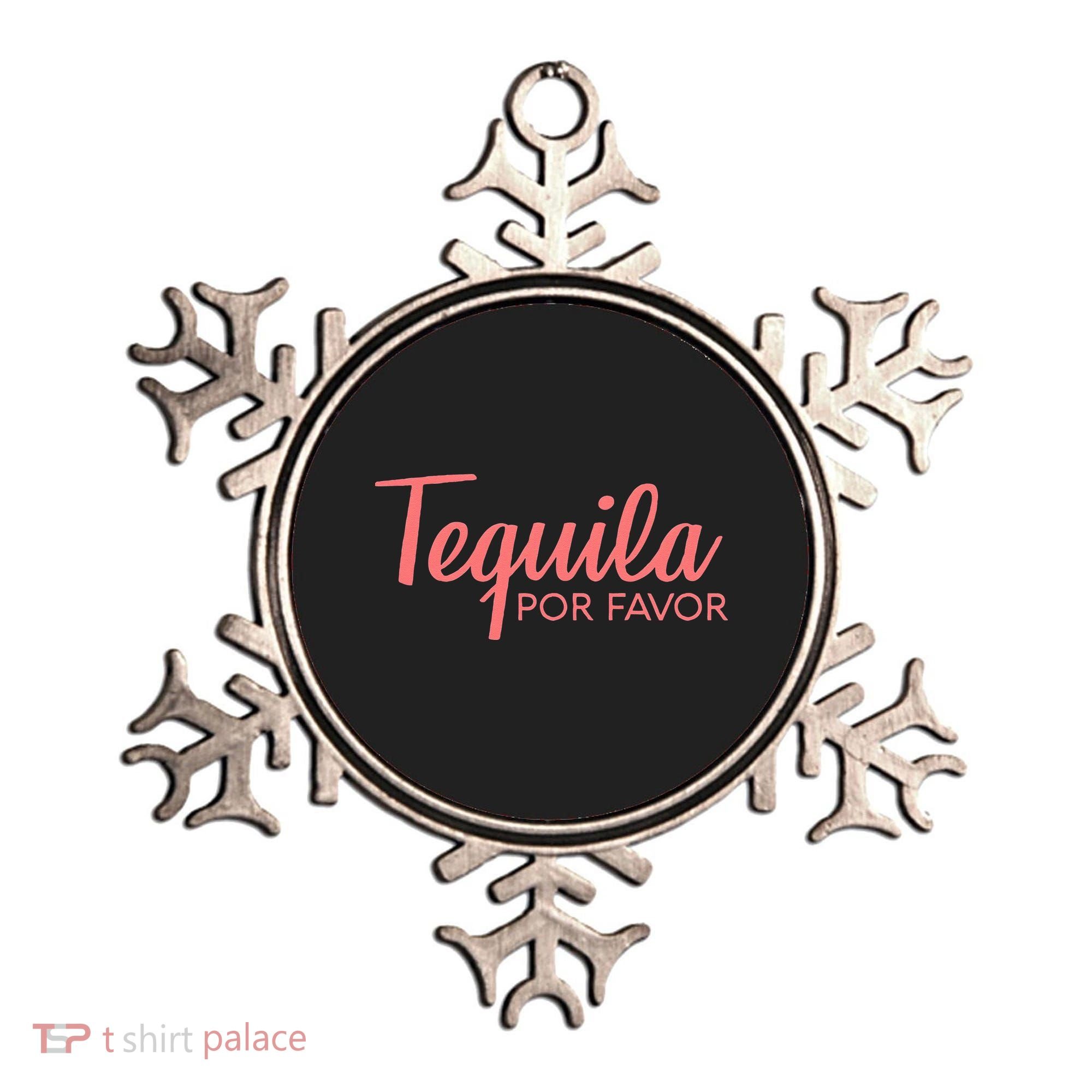 Womens TEQUILA POR FAVOR Cinco De Mayo Drinking Tee Ornament