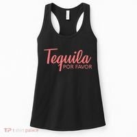 Womens TEQUILA POR FAVOR Cinco De Mayo Drinking Tee Women's Tank Top thumb 0
