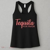 Womens TEQUILA POR FAVOR Cinco De Mayo Drinking Tee Women's Tank Top thumb 3