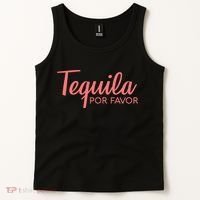 Womens TEQUILA POR FAVOR Cinco De Mayo Drinking Tee Tank Top thumb 2