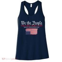 We The People Have Had Enough Protest Politics Women's Tank Top thumb 0