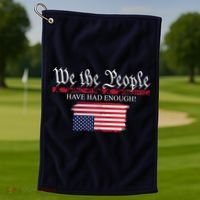 We The People Have Had Enough Protest Politics Golf Towel thumb 1