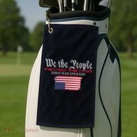We The People Have Had Enough Protest Politics Golf Towel thumb 2