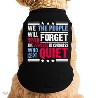We The People Will Never Forget Protest Doggie Tank thumb 0