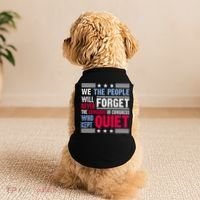 We The People Will Never Forget Protest Doggie Tank thumb 2