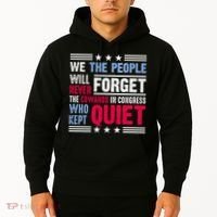We The People Will Never Forget Protest Hoodie thumb 2