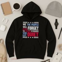 We The People Will Never Forget Protest Hoodie thumb 3