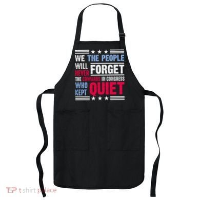 We The People Will Never Forget Protest Apron