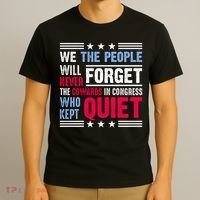 We The People Will Never Forget Protest T-Shirt thumb 3