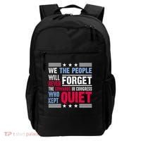We The People Will Never Forget Protest Backpack thumb 0