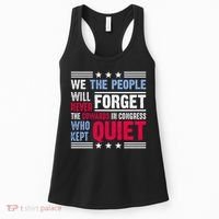 We The People Will Never Forget Protest Women's Tank Top thumb 0