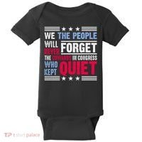 We The People Will Never Forget Protest Baby Bodysuit thumb 0