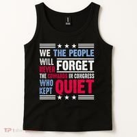We The People Will Never Forget Protest Tank Top thumb 2