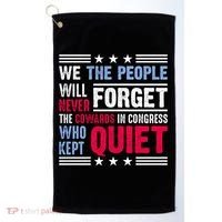 We The People Will Never Forget Protest Golf Towel thumb 0
