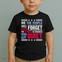 We The People Will Never Forget Protest Toddler T-Shirt thumb 2