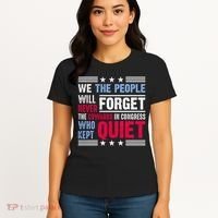 We The People Will Never Forget Protest Women's T-Shirt thumb 4