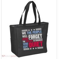 We The People Will Never Forget Protest Tote Bag thumb 2