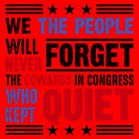 We The People Will Never Forget Protest Santa Hat thumb 1