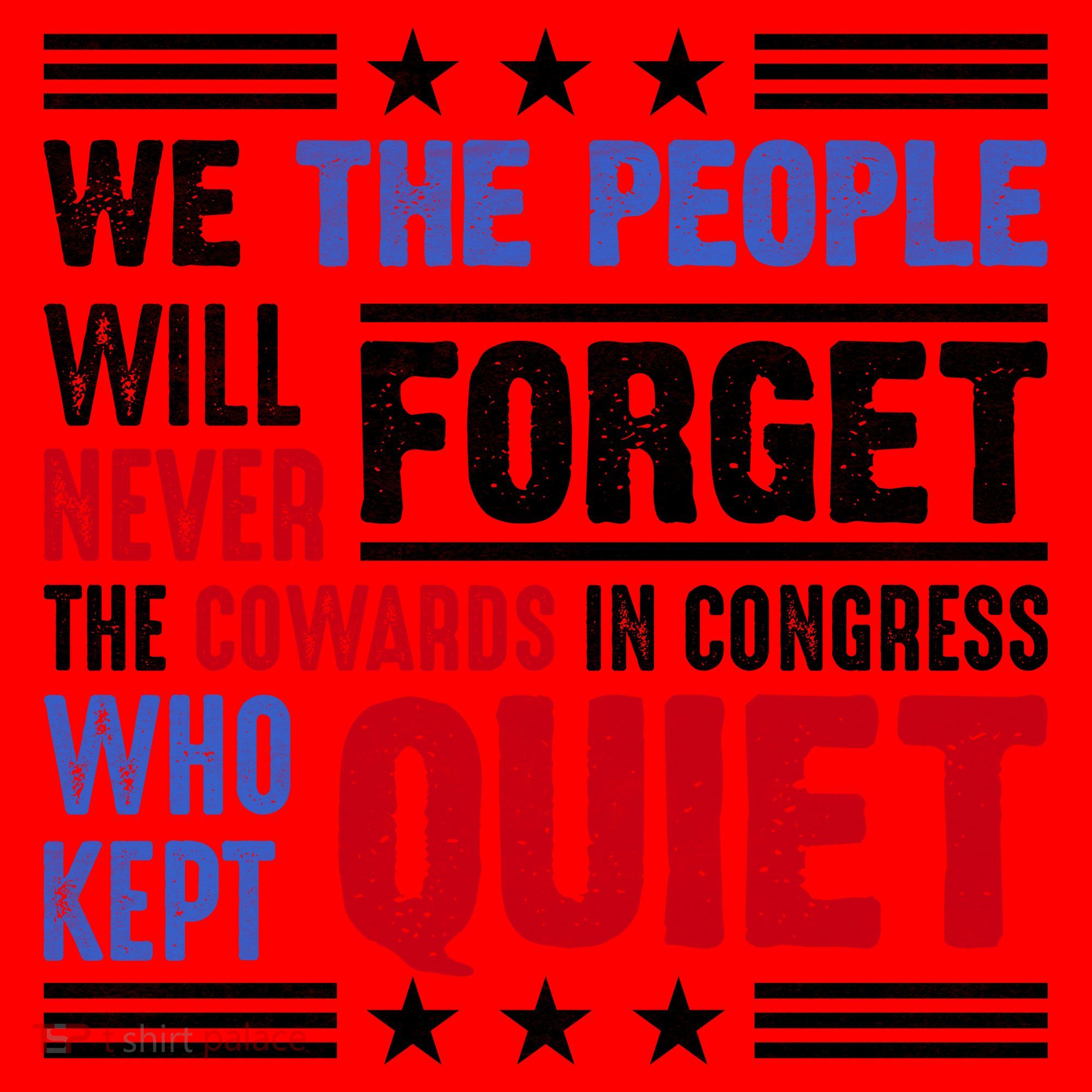 We The People Will Never Forget Protest Santa Hat