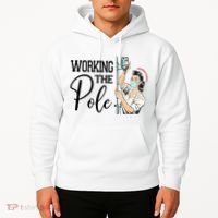 Working The Pole Funny Er Nurse Life Emergency Room Nursing Gift Hoodie thumb 2