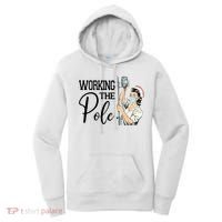 Working The Pole Funny Er Nurse Life Emergency Room Nursing Gift Women's Hoodie thumb 0