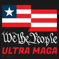 We The People Ultra MAGA Trump 2024 Anti Biden Women's Hoodie thumb 2