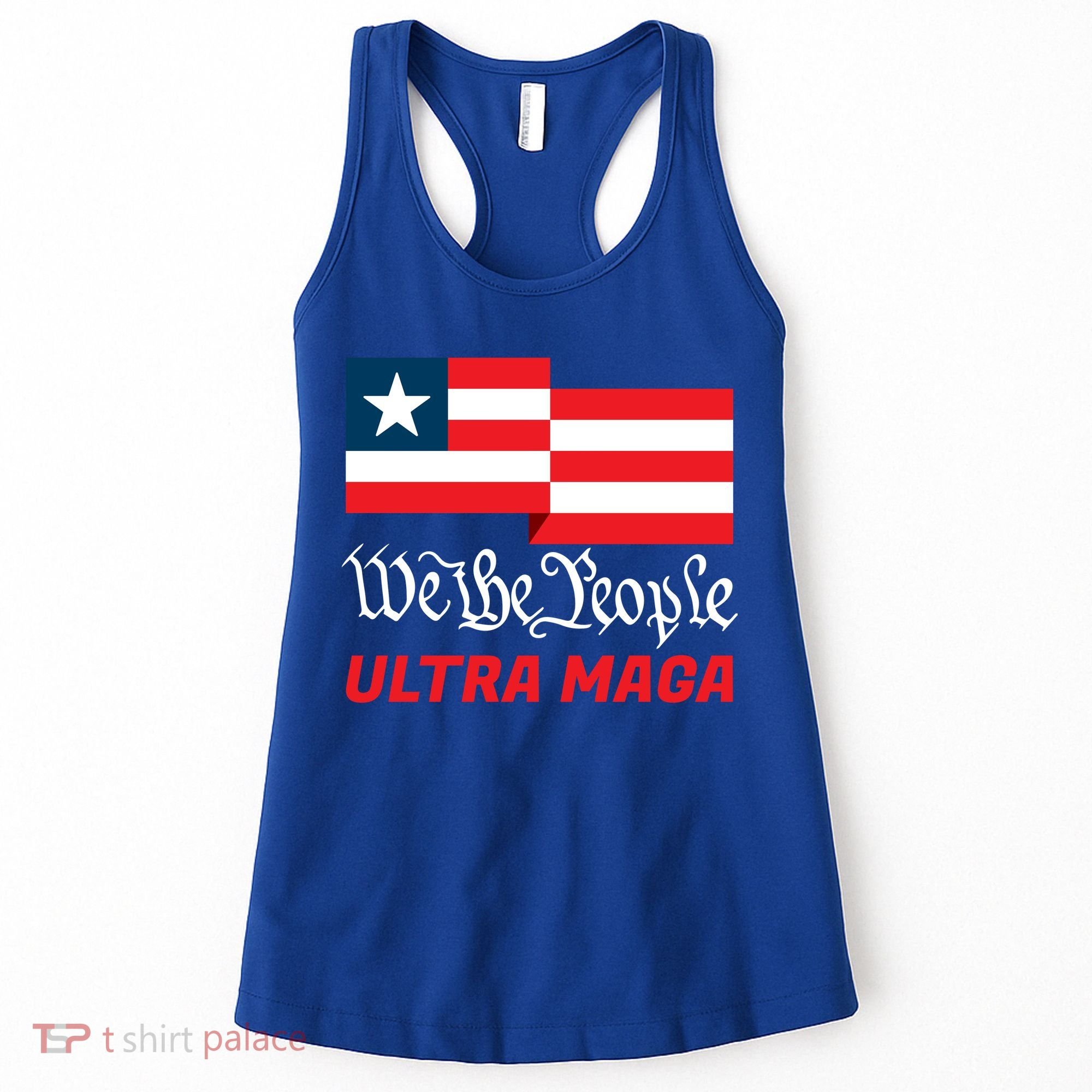 We The People Ultra MAGA Trump 2024 Anti Biden Women's Tank Top