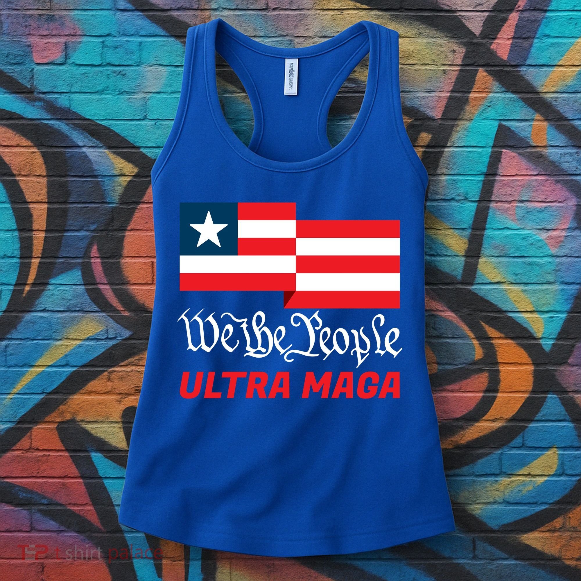 We The People Ultra MAGA Trump 2024 Anti Biden Women's Tank Top