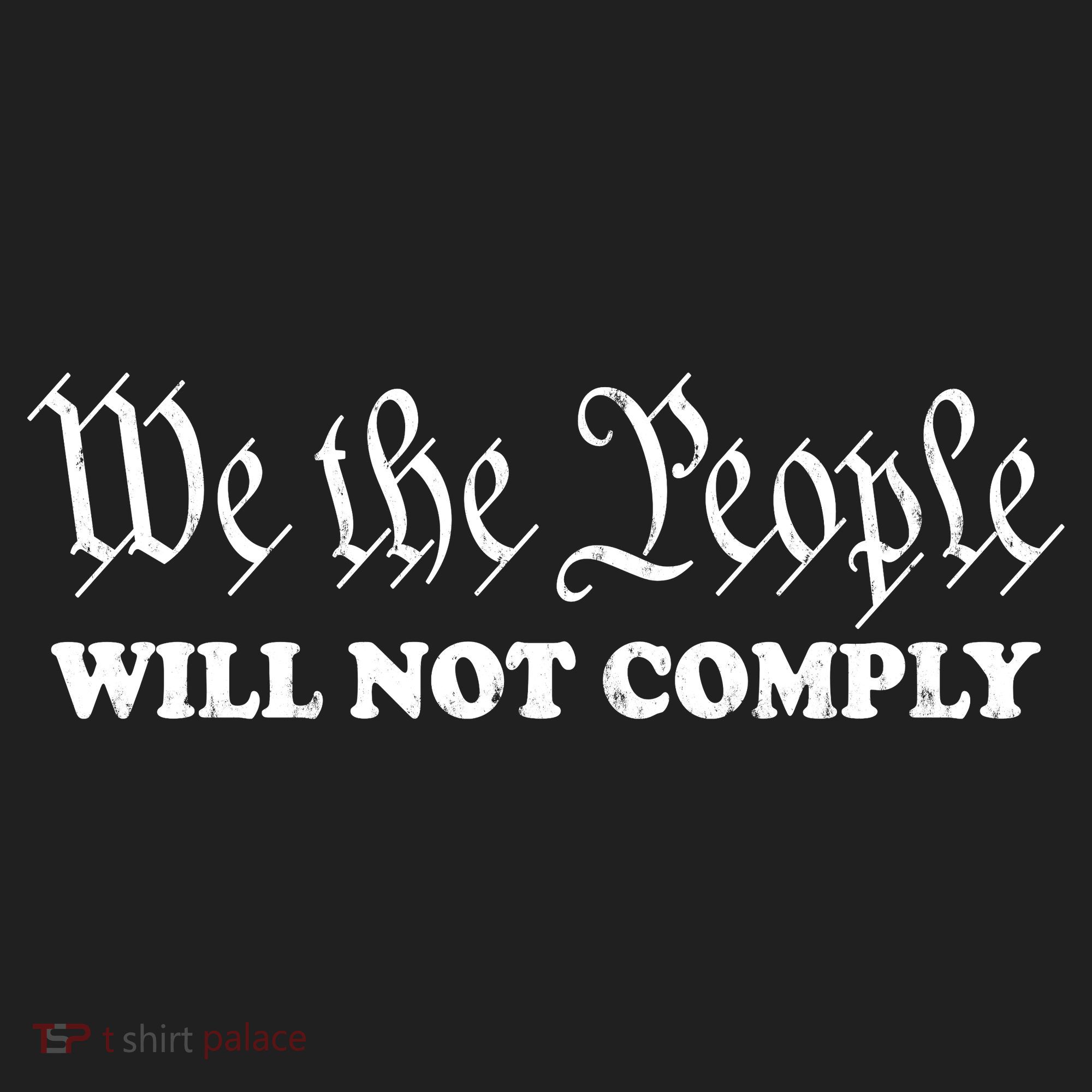 We The People Will Not Comply Beanie