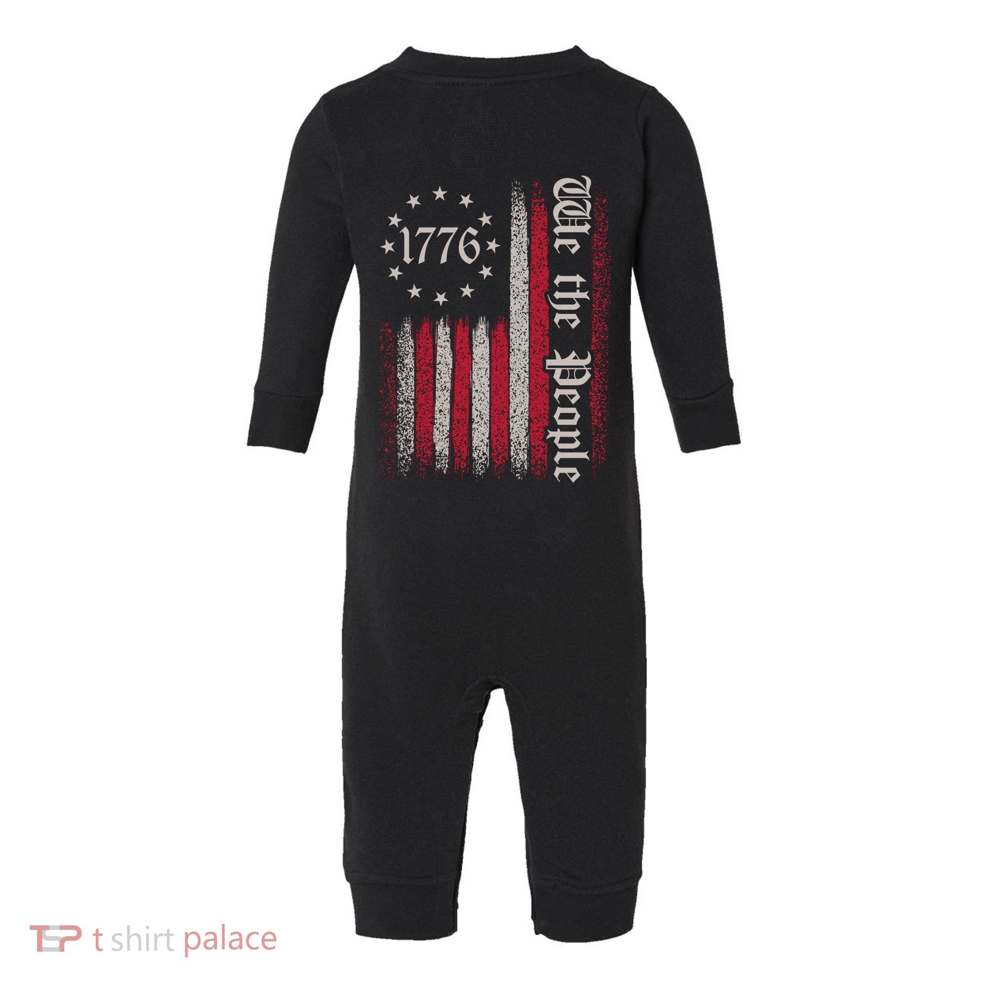 We The People 1776 Spark Infant Fleece One Piece