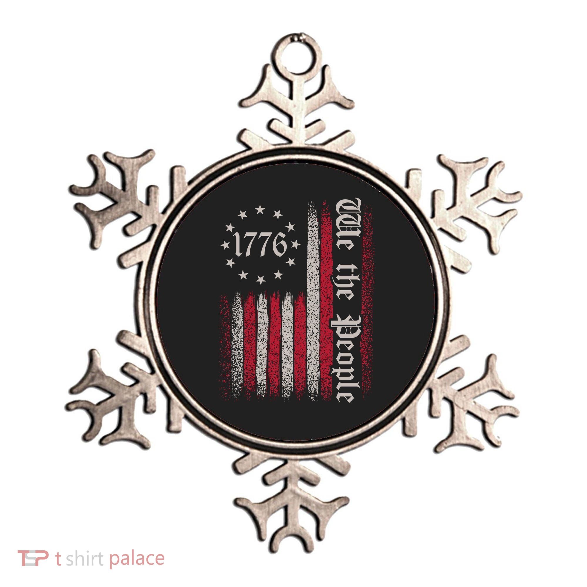 We The People 1776 Spark Ornament