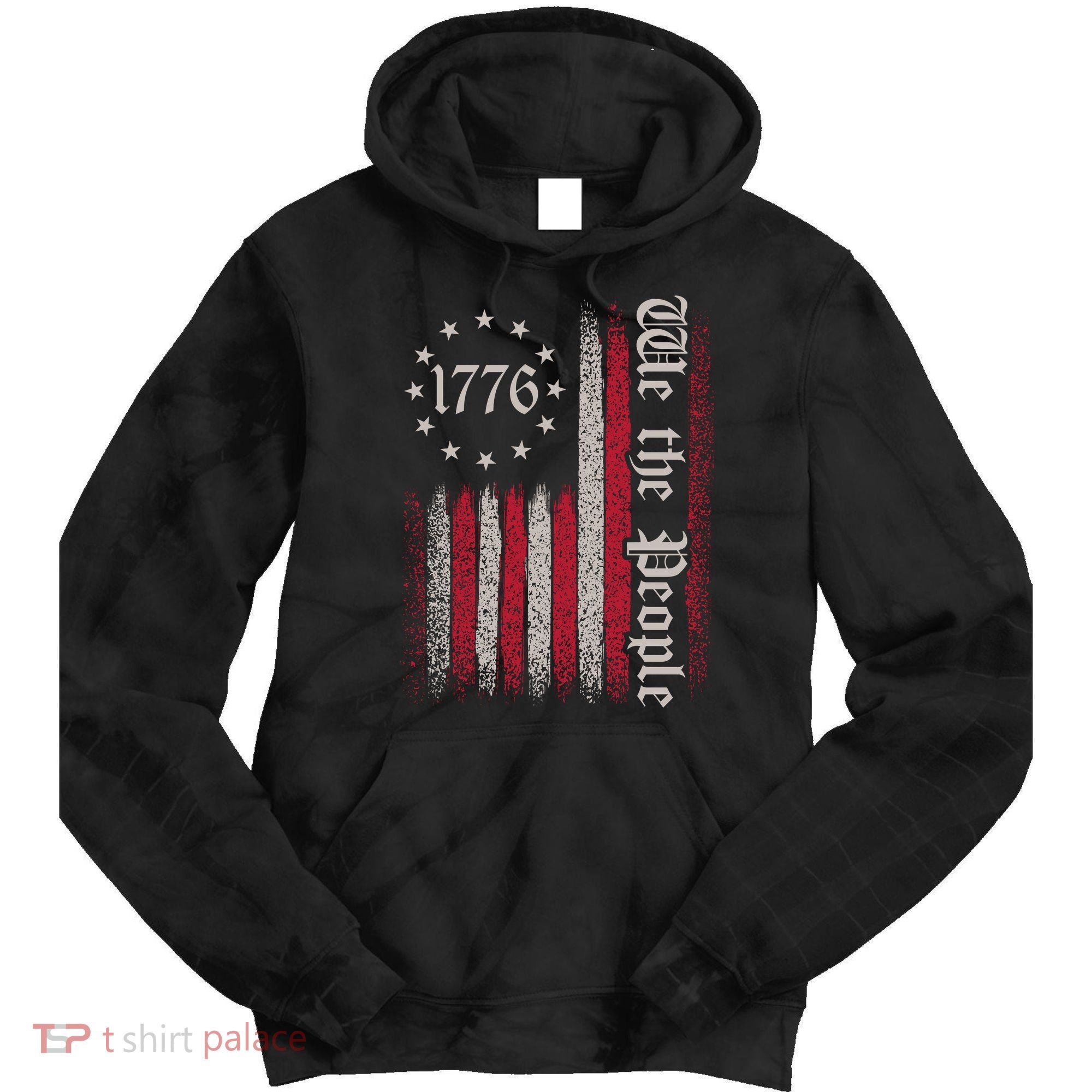 We The People 1776 Spark Tie Dye Hoodie