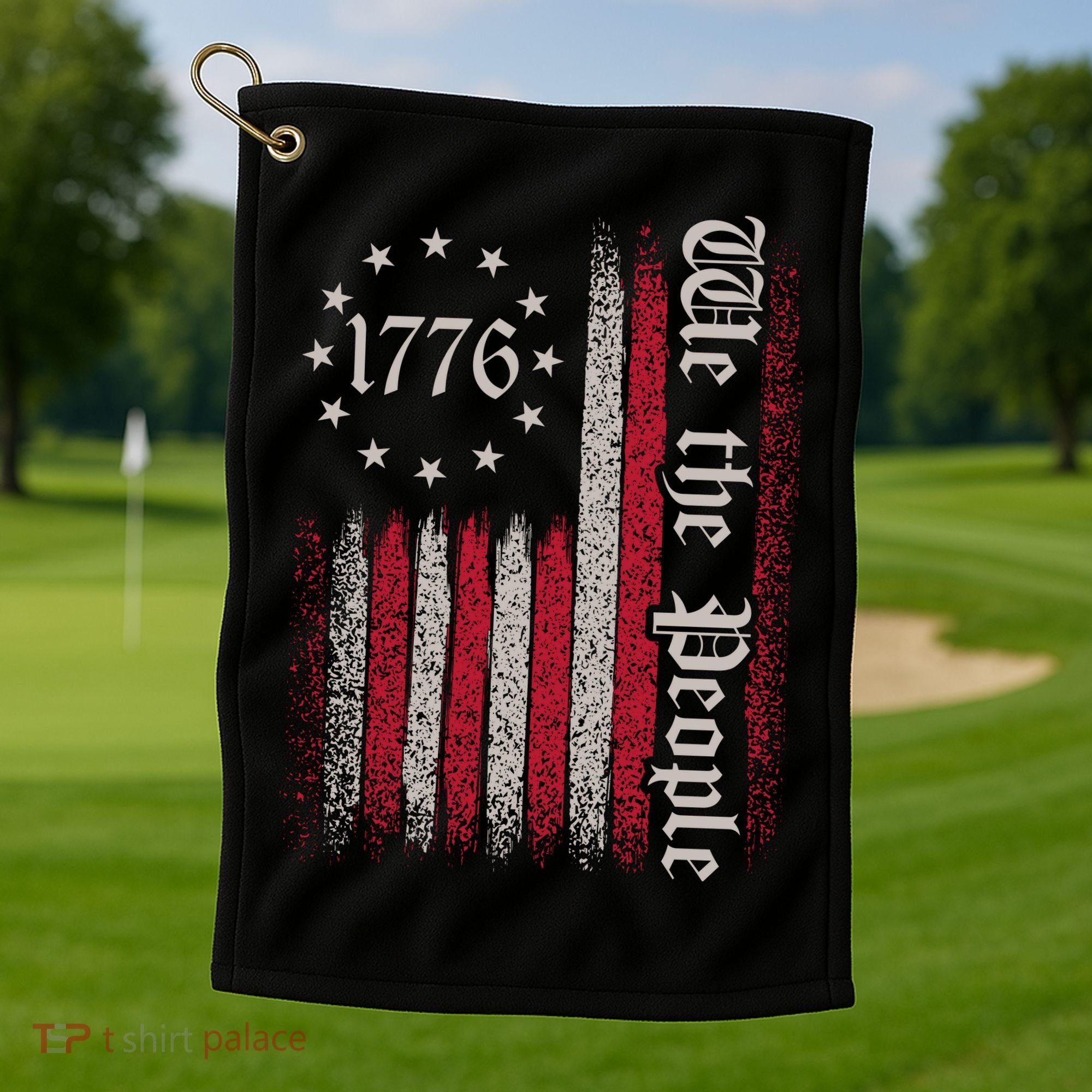 We The People 1776 Spark Golf Towel