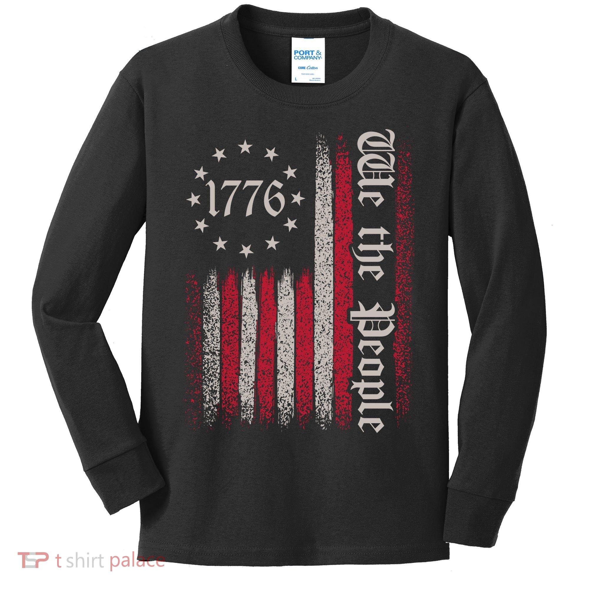 We The People 1776 Spark Kids Long Sleeve Shirt